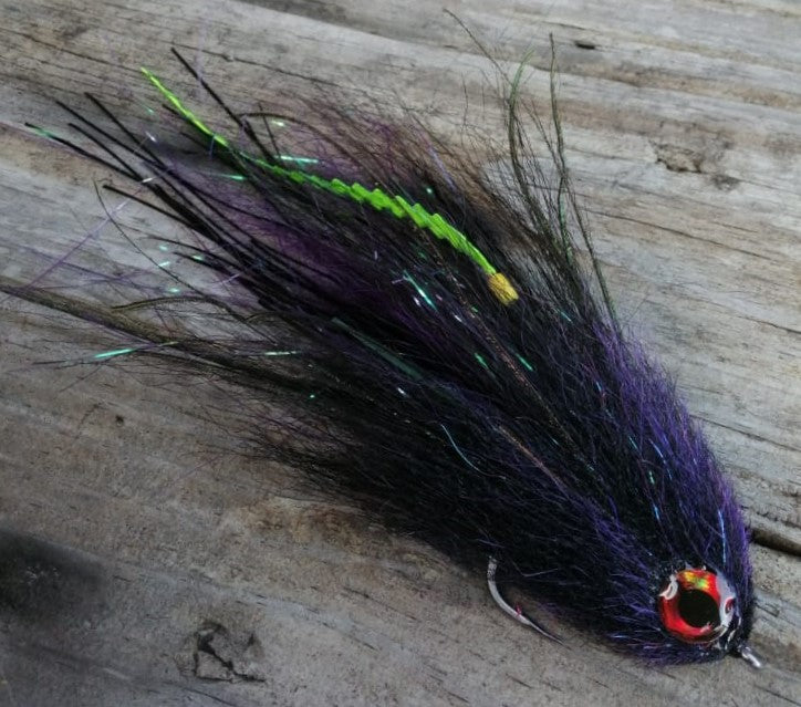 Arapaima Fly - Purple/Black